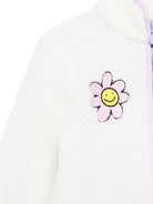 Giacca per bambina Stella McCartney Kids bianco con ricamo - Rubino Kids