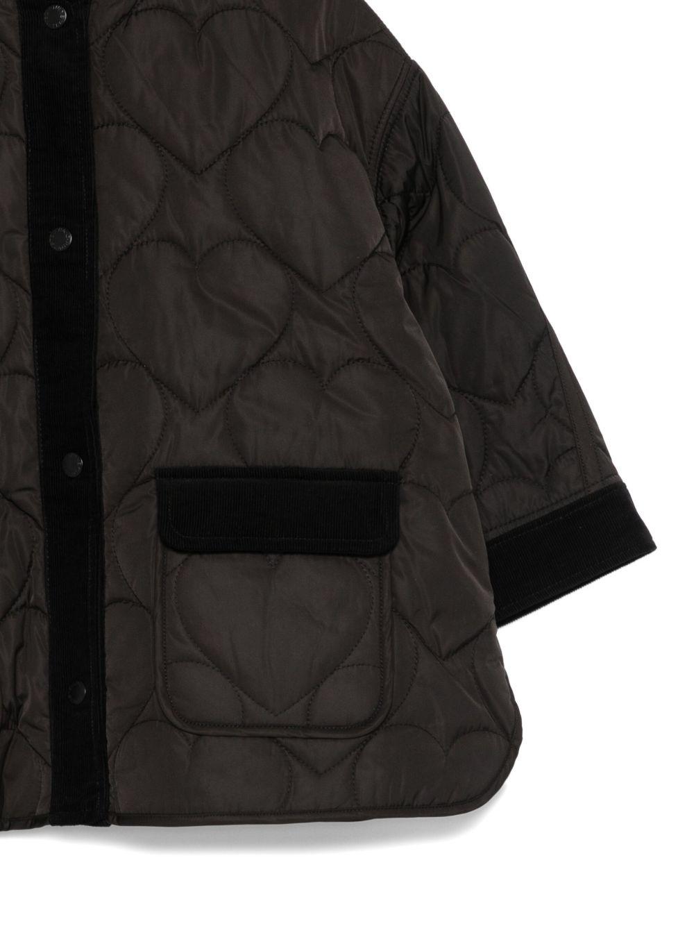 Giacca per bambina Stella McCartney Kids nero trapuntata - Rubino Kids