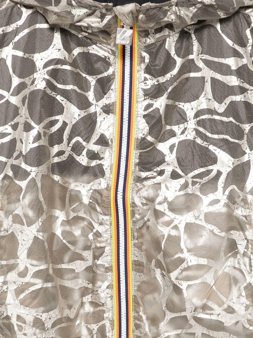 Giacca per bambini K Way Kids multicolore con stampa grafica all - over - Rubino Kids