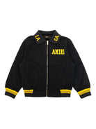 Giacca per bambino Amiri Kids blu con ricamo Tiger - Rubino Kids