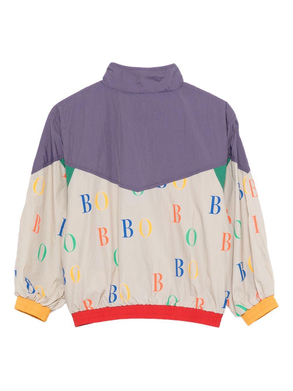 Giacca per bambino Bobo Choses multicolore con stampa logo - Rubino Kids