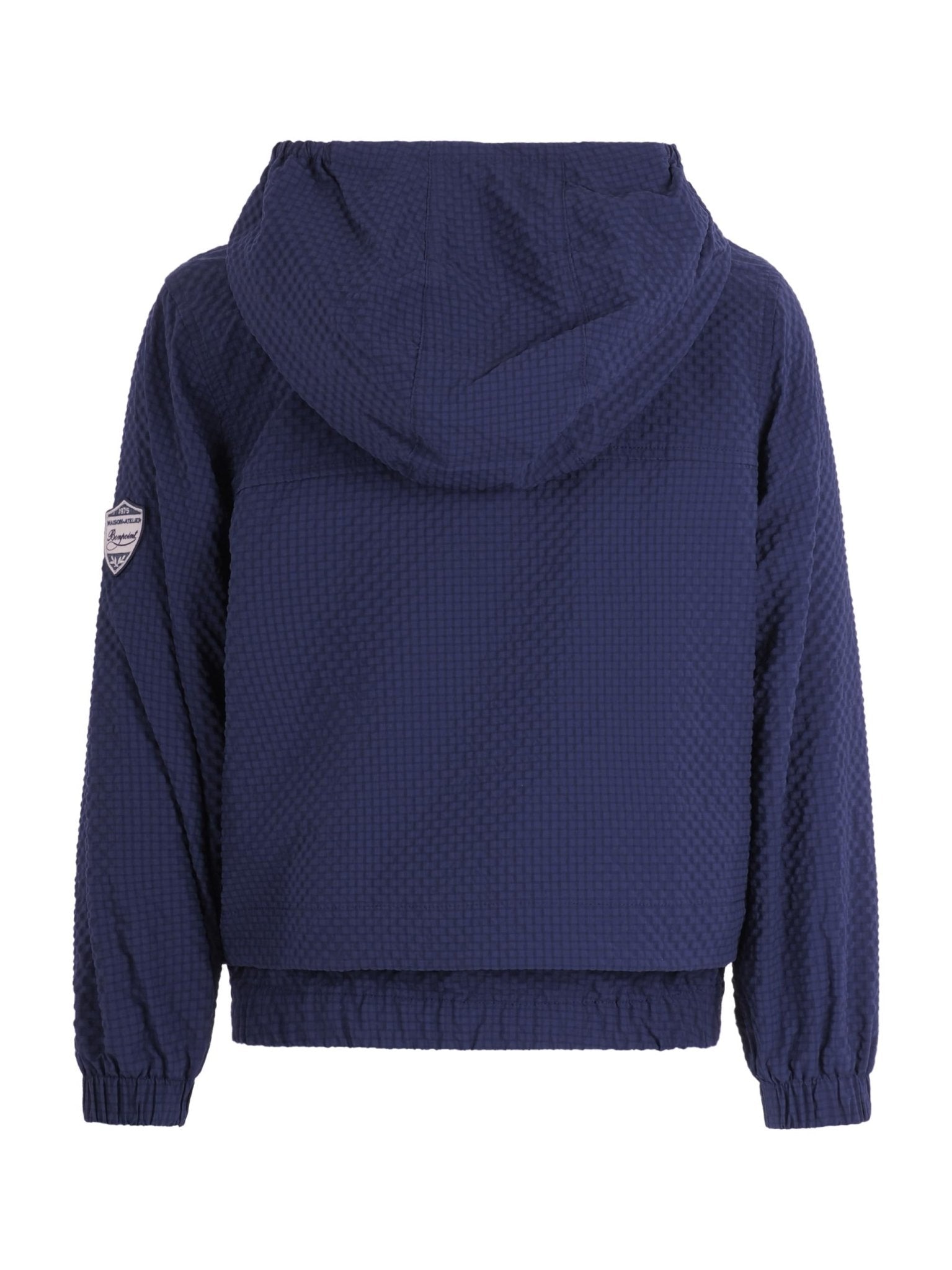 Giacca per bambino Bonpoint blu con cappuccio - Rubino Kids