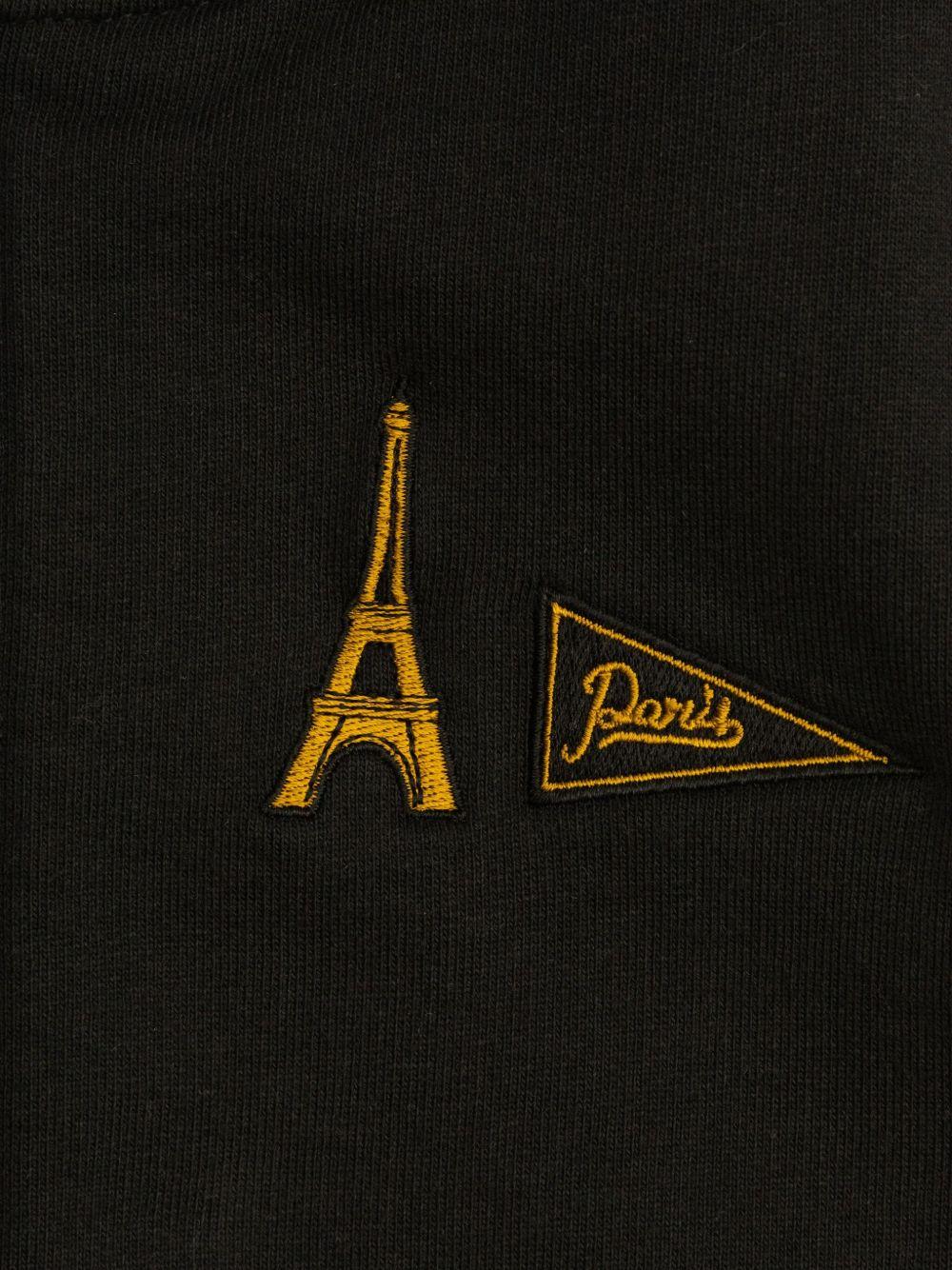 Giacca per bambino Bonpoint bomber nero con logo ricamato - Rubino Kids