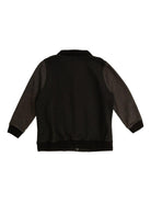 Giacca per bambino Bonpoint bomber nero con logo ricamato - Rubino Kids