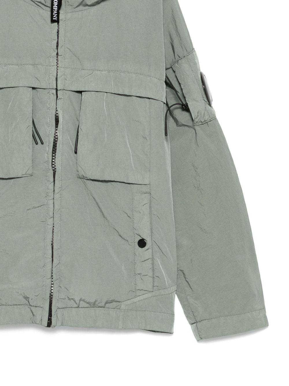 Giacca per bambino C.P. Company Kids grigio con applicazione - Rubino Kids