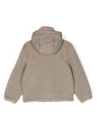 Giacca per bambino C.P. Company Kids grigio con applicazione sulla manica - Rubino Kids