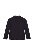 Giacca per bambino Dolce & Gabbana Kids blu con revers a lancia - Rubino Kids