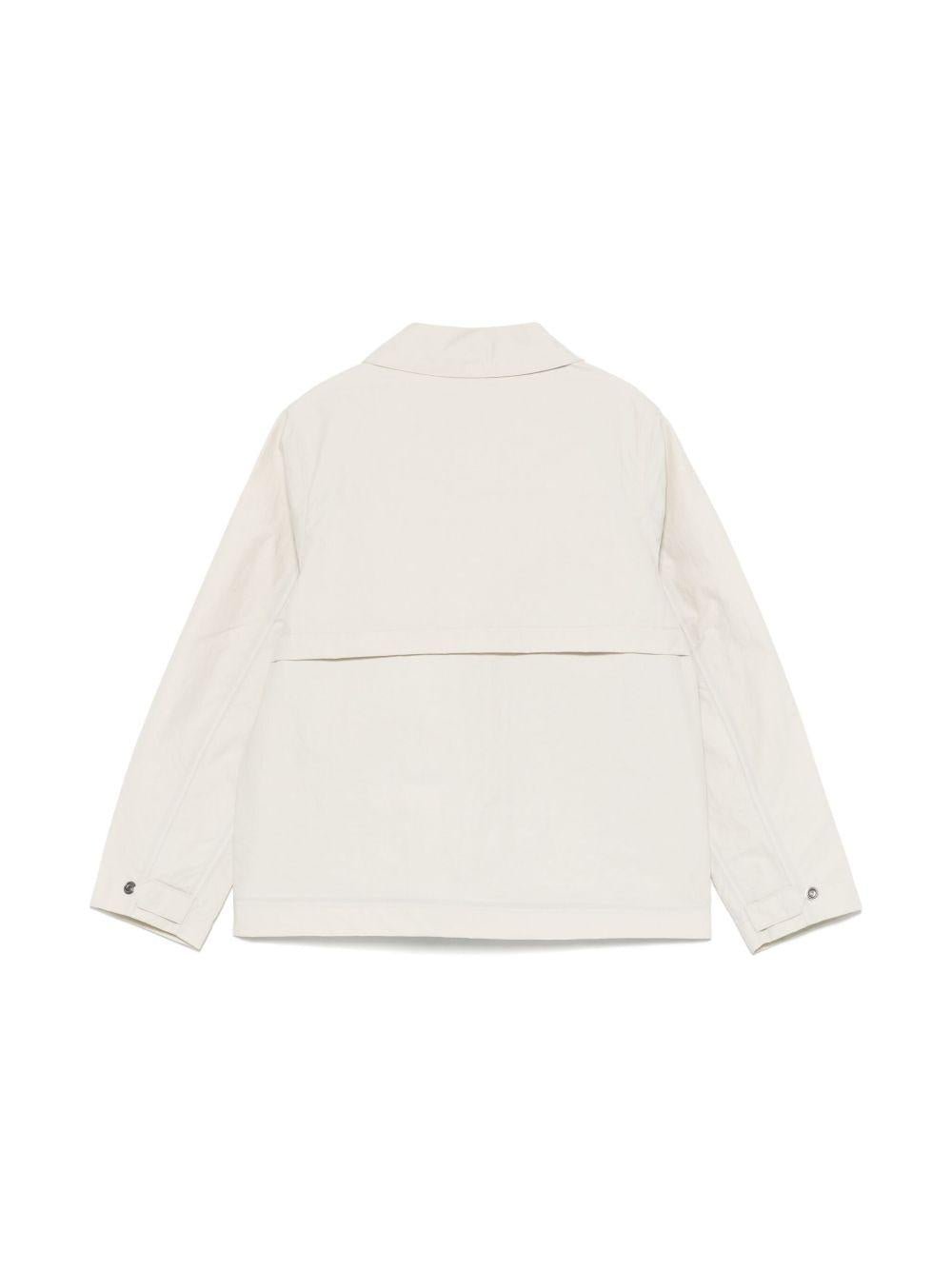 Giacca per bambino K - Way Kids P. Broen beige con due tasche laterali a fessura - Rubino Kids