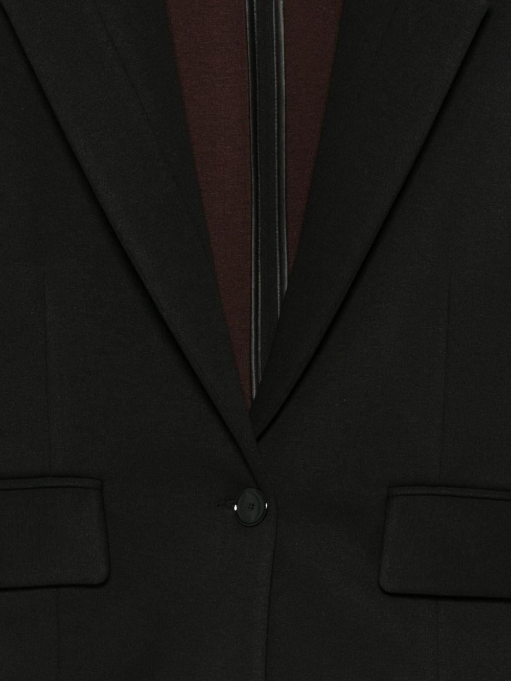 Giacca per donna Merci nera con revers classici - Rubino Kids