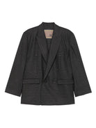 Giacca per donna THE M grigia con chiusura a doppiopetto - Rubino Kids