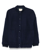 Giacca per donna The New Society blu con due tasche applicate - Rubino Kids