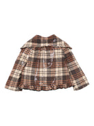 Giacca per neonata A'lapage multicolore con motivo a quadri - Rubino Kids