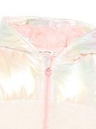 Giacca per neonata Billieblush bianco imbottita iridescente - Rubino Kids