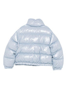 Giacca Puivert per bambina Moncler Enfant azzurro trapuntata - Rubino Kids