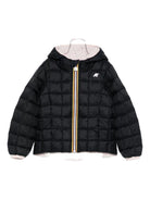Giacca reversibile per bambina K Way Kids rosa con chiusura lampo - Rubino Kids