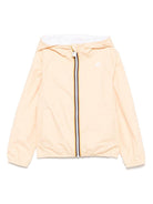 Giacca reversibile per bambini K - Way Kids P. Lily Plus pesca con bordo a contrasto - Rubino Kids