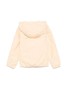 Giacca reversibile per bambini K - Way Kids P. Lily Plus pesca con bordo a contrasto - Rubino Kids