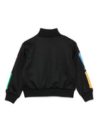 Giacca sportiva per bambino Amiri Kids nera con zip - Rubino Kids