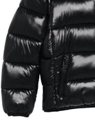 Giacca trapuntata per bambino Save The Duck Kids nero con cappuccio - Rubino Kids