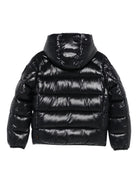 Giacca trapuntata per bambino Save The Duck Kids nero con cappuccio - Rubino Kids