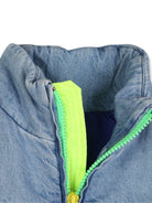 Gilet imbottito per bambino Billieblush blu con zip - Rubino Kids