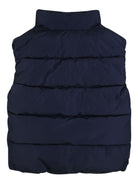 Gilet imbottito per bambino BOSS Kids blu con collo alto - Rubino Kids