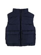 Gilet imbottito per bambino BOSS Kids blu con collo alto - Rubino Kids