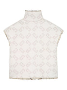 Gilet per bambina Givenchy Kids animalier con stampa ghepardo - Rubino Kids