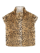 Gilet per bambina Givenchy Kids animalier con stampa ghepardo - Rubino Kids
