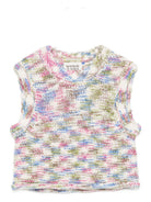 Gilet per bambina Scotch & Soda Kids multicolore a girocollo - Rubino Kids