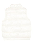 Gilet per bambini Moschino Kids bianco con design trapuntato - Rubino Kids