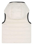 Gilet per bambino Boss Kids beige con design con cappuccio - Rubino Kids