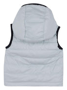 Gilet per bambino Boss Kids blu con design reversibile - Rubino Kids