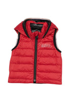 Gilet per bambino Boss Kids rosso con design trapuntato - Rubino Kids