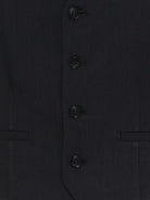 Gilet per bambino Emporio Armani Kids blu con chiusura a bottoni - Rubino Kids