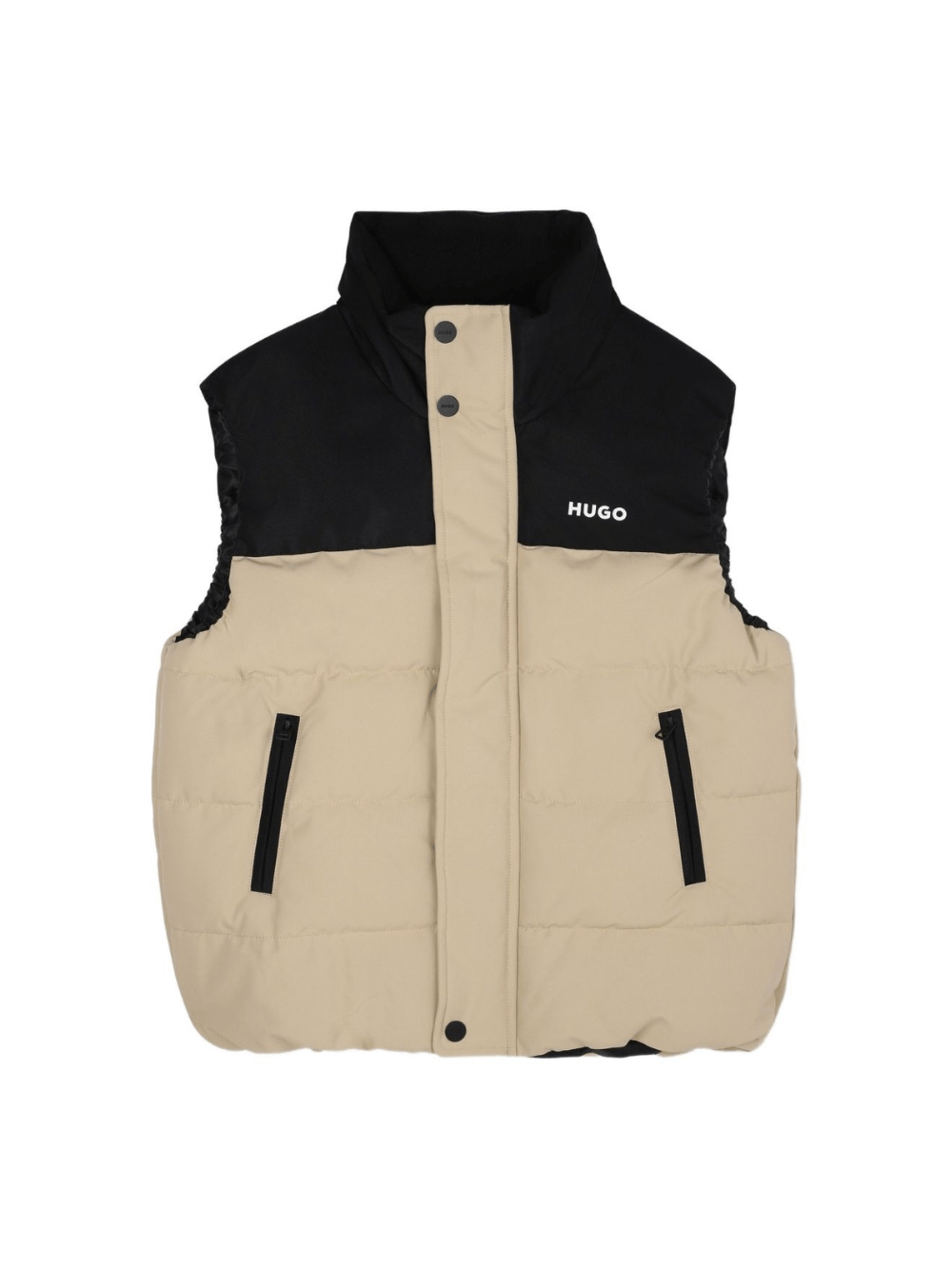Gilet per bambino Hugo Kids multicolore con design color - block - Rubino Kids