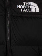 Gilet Retro Nuptse 1996 per bambino The North Face Kids nero con logo sul petto - Rubino Kids