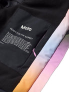 Giubbini per bambina Molo rosa con stampa arcobaleno - Rubino Kids