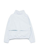 Giubbino Aubette per bambino K Way Kids celeste con pattina frangivento - Rubino Kids