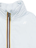 Giubbino Aubette per bambino K Way Kids celeste con pattina frangivento - Rubino Kids
