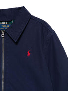 Giubbino Bayport per bambino Polo Ralph Lauren Kids blu con colletto classico - Rubino Kids