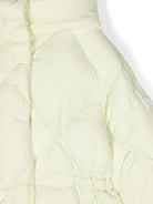 Giubbino con cappuccio per bambina Il Gufo bianco con orlo svasato - Rubino Kids