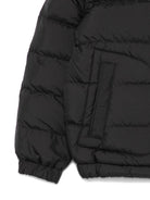 Giubbino Grecois per bambini Moncler Enfant nero con design trapuntato - Rubino Kids