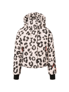 Giubbino Hansine per bambina Molo animalier con chiusura frontale nascosta - Rubino Kids