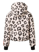 Giubbino Hansine per bambina Molo animalier con chiusura frontale nascosta - Rubino Kids