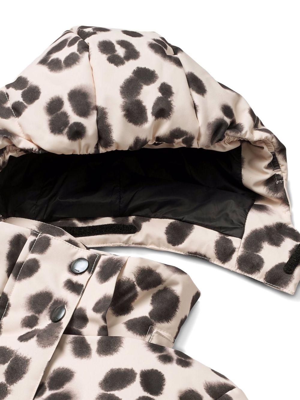 Giubbino Hansine per bambina Molo animalier con chiusura frontale nascosta - Rubino Kids