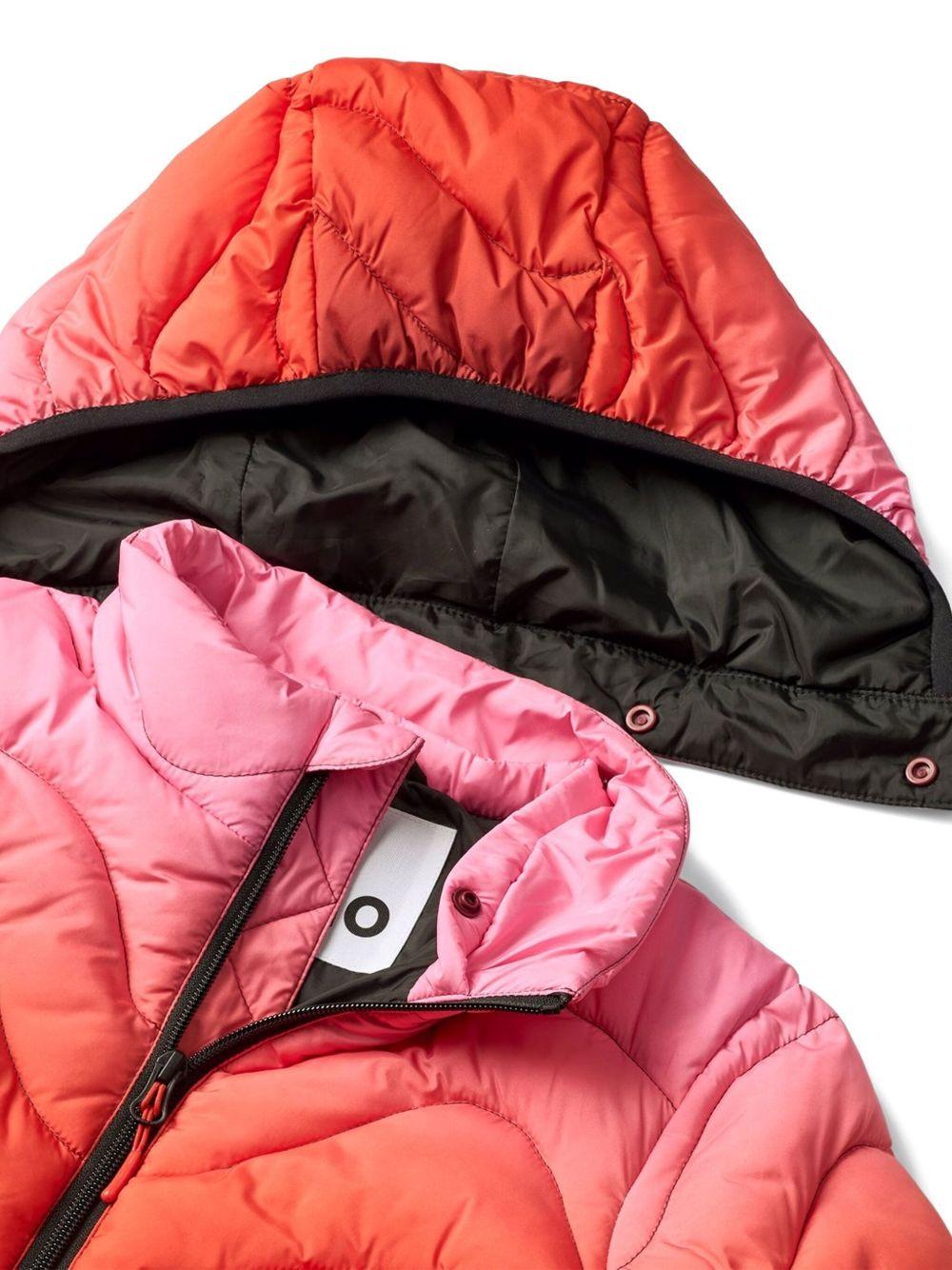 Giubbino Hao per bambina Molo rosso con cappuccio rimovibile - Rubino Kids