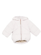 Giubbino Harpo per neonata viola con coniglio sul retro - Rubino Kids