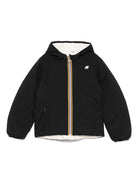 Giubbino imbottito per bambini K - Way Kids nero con design imbottito - Rubino Kids