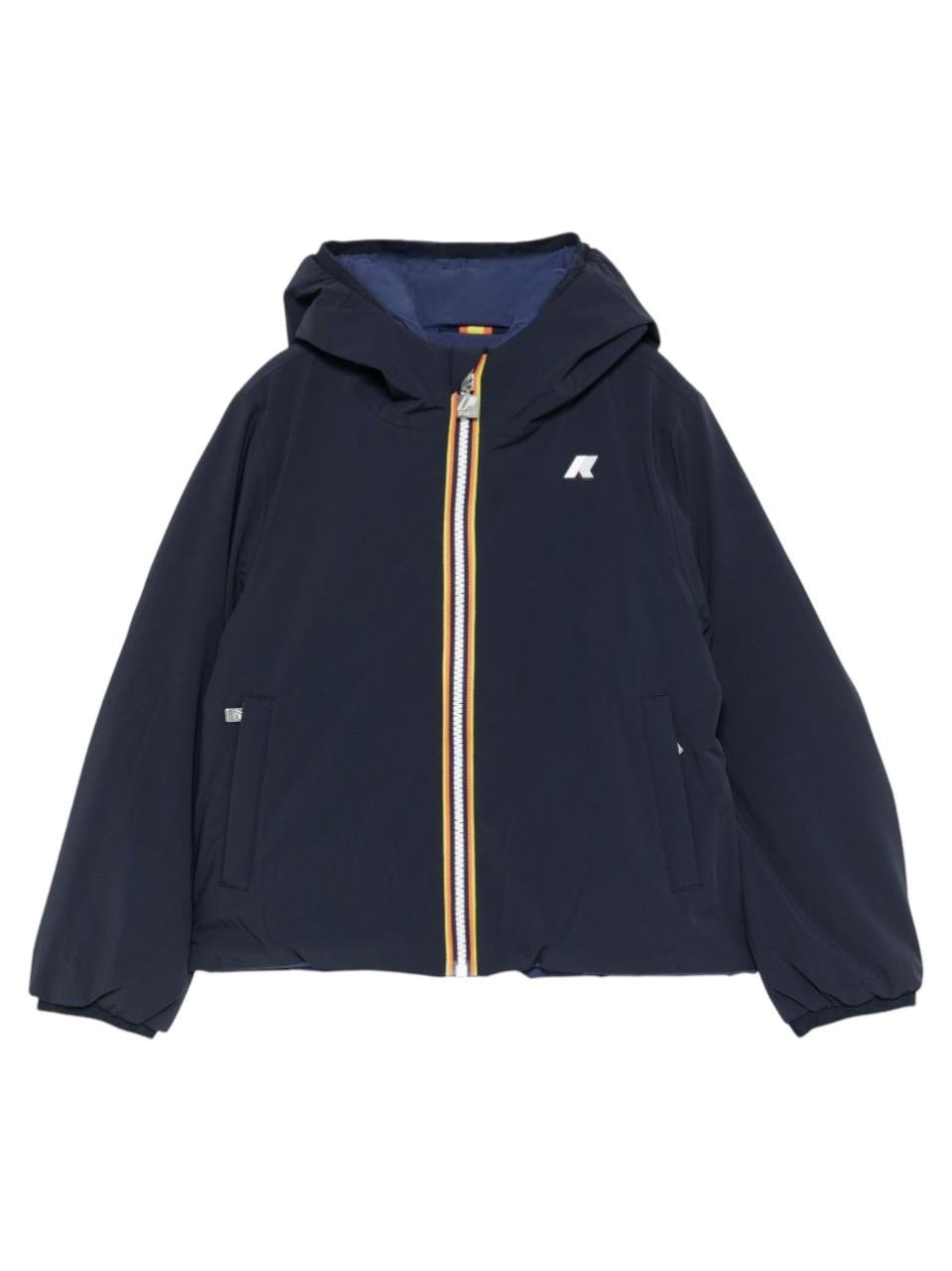 Giubbino Jack ST Warm per bambino K - Way Kids blu con design termico - Rubino Kids